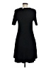 Gap Solid Black Casual Dress Size M - photo 2