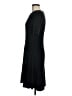 Gap Solid Black Casual Dress Size M - photo 5