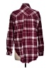 Blue Rain Plaid Burgundy Long Sleeve Button-Down Shirt Size L - photo 2