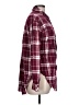 Blue Rain Plaid Burgundy Long Sleeve Button-Down Shirt Size L - photo 4
