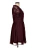 Lulus 100% Polyester Burgundy Cocktail Dress Size M - photo 4
