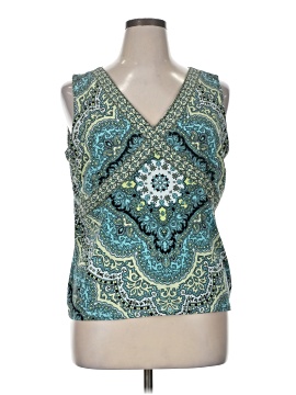 Tahari By Asl Sleeveless Blouse