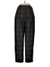 Assorted Brands Plaid Gray Black Casual Pants Size M - photo 2