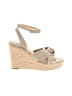 FRYE Tan Green Wedges Size 8 1/2 - photo 1