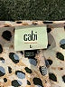 CAbi 100% Polyester Animal Print Pink 3/4 Sleeve Blouse Size L - photo 7