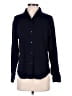 Burberry Blue Long Sleeve Button-Down Shirt Size 2 (petite) - photo 1
