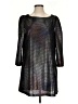 Free People 100% Polyester Metallic Silver Cocktail Dress Size S - photo 1