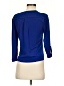 Dex Blue 3/4 Sleeve Blouse Size S - photo 2
