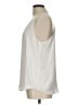 Ann Taylor LOFT Outlet 100% Polyester Ivory Sleeveless Blouse Size L - photo 5