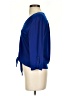 Dex Blue 3/4 Sleeve Blouse Size S - photo 5