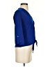 Dex Blue 3/4 Sleeve Blouse Size S - photo 4