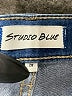 STUDIO BLUE Hearts Blue Jeans Size 28 waist - photo 4