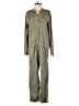 Etienne Marcel 100% Lyocell Solid Green Jumpsuit Size XS - photo 1