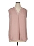 Vince Camuto 100% Polyester Pink Sleeveless Blouse Size 1X - photo 1