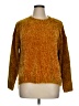 Cupio 100% Polyester Tweed Gold Pullover Sweater Size XL - photo 1