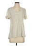 Rebecca Taylor Ivory Short Sleeve Top Size S - photo 1