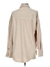 Unbranded 100% Polyester Tan Long Sleeve Blouse Size S - photo 2