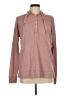 Alfani Pink Long Sleeve Top Size M - photo 1