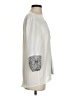 Pink Owl 100% Polyester Ivory 3/4 Sleeve Blouse Size S - photo 4