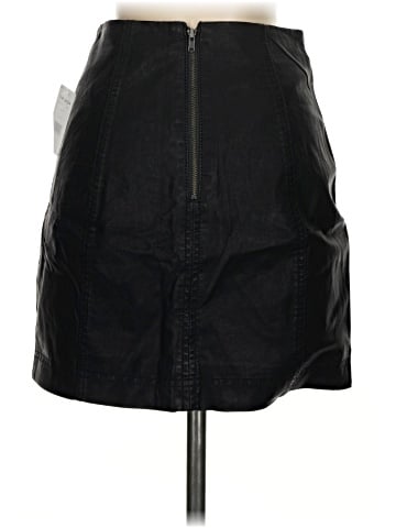 Free People Faux Leather Skirt (view 2)
