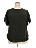Assorted Brands Green Short Sleeve Blouse Size 5XL - photo 1