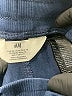H&M 100% Cotton Solid Blue Casual Pants Size 6 - photo 3