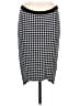Elle Houndstooth Black Casual Skirt Size M - photo 1