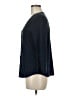 Ecru 100% Cotton Black 3/4 Sleeve Blouse Size M - photo 5