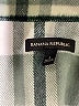 Banana Republic Plaid Green Coat Size L - photo 6