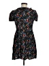 Hinge 100% Rayon Print Black Casual Dress Size M - photo 2