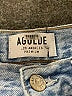 AGOLDE 100% Cotton Hearts Blue Jeans Size 28 waist - photo 4