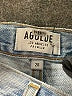 AGOLDE 100% Cotton Hearts Blue Jeans Size 28 waist - photo 5