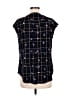 Elle Black Short Sleeve Top Size M - photo 2