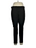Kaari Blue Solid Black Active Pants Size XL - photo 1