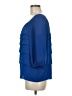 Studio M Blue 3/4 Sleeve Blouse Size M - photo 5