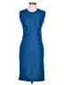 Lanvin Solid Blue Cocktail Dress Size EU (FR) 42 / US 10 - photo 1