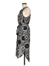 Mod Ref 100% Polyester Argyle Gray Casual Dress Size M - photo 5