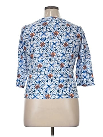Caribbean Joe 3/4 Sleeve Blouse (view 2)