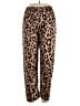 Unbranded Animal Print Gold Casual Pants Size L - photo 1