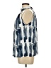 Shein 100% Polyester Blue Sleeveless Blouse Size L - photo 5