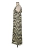 Assorted Brands Stripes Ivory Casual Dress Size M - photo 5