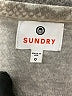 Sundry Gray Long Sleeve T-Shirt Size XS (0) - photo 7