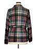 NY Collection Plaid Gray Long Sleeve Blouse Size XL (petite) - photo 2