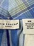 Kim Rogers Plaid Blue Shorts Size 16W - photo 3