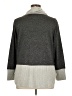 NY Collection Color Block Gray Turtleneck Sweater Size XL - photo 2