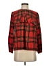 J.Crew 100% Cotton Plaid Red Long Sleeve Blouse Size S - photo 1