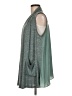LOGO by Lori Goldstein Teal Cardigan Size M - photo 5