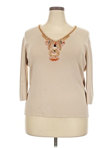 Joseph A. 3/4 Sleeve Top (view 1)