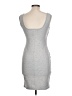 Windsor Solid Gray Casual Dress Size L - photo 2