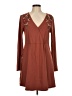 Wanderlust Brown Casual Dress Size M - photo 1